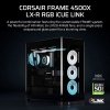 Obudowa Corsair FRAME 4500X LX-R RGB Tempered Glass Mid-Tower, Black